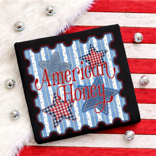 American Honey Vintage Stars Graphic Tee