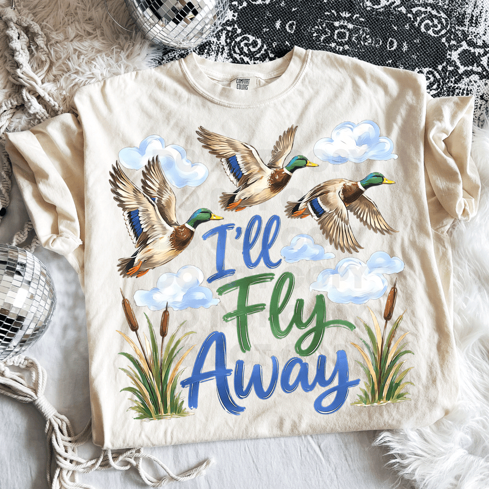 I’ll Fly Away Mallard Graphic Tee