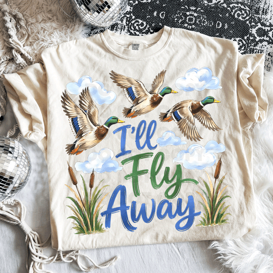 I’ll Fly Away Mallard Graphic Tee