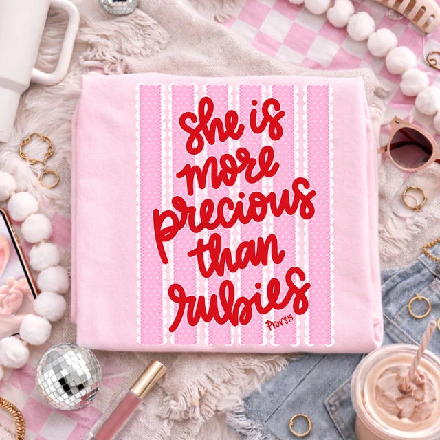 More Precious Than Rubies Graphic Tee