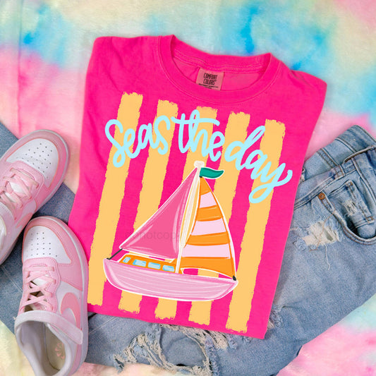 Seas The Day Graphic Tee
