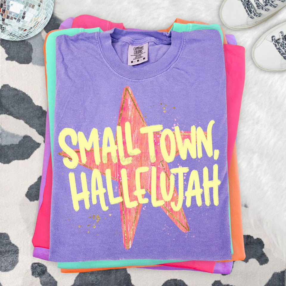 Small Town Hallelujah Graphic Tee